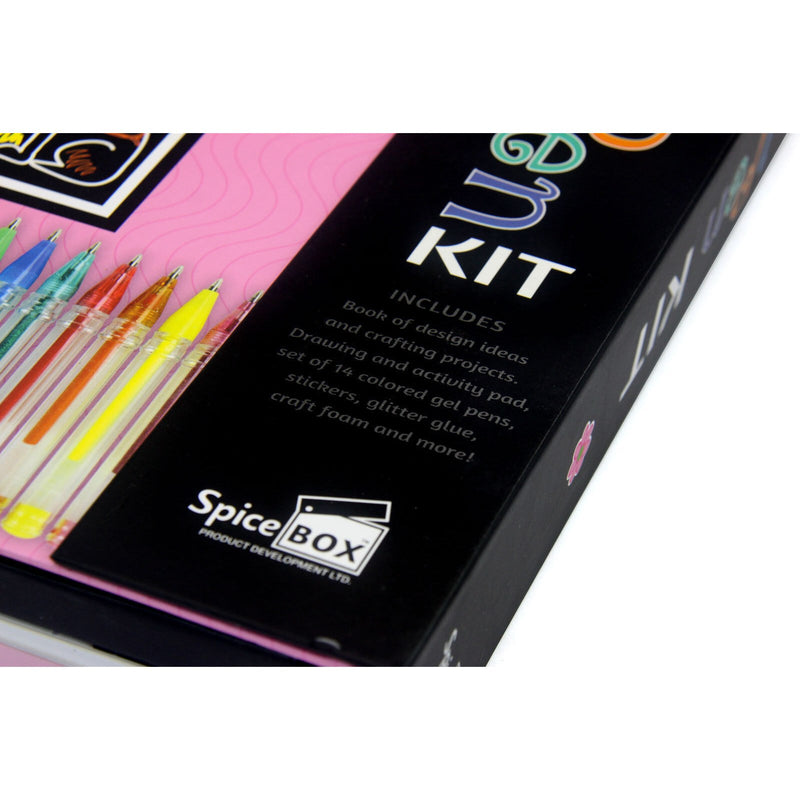 SpiceBox Kids Gel Pens Art & Craft Kit