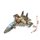 Cubic Fun Sukhoi Military Plane 35pcs 3D Puzzle Model Building Kit