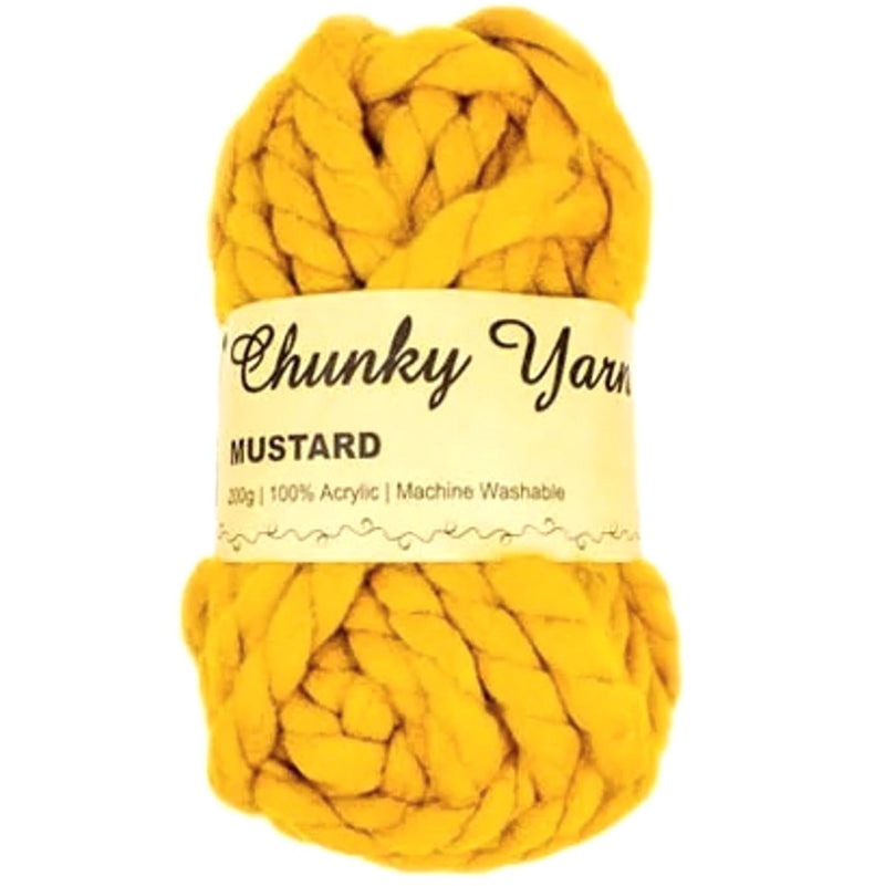 Malli Knitting Malli Knitting 200g Super Chunky Yarn Mustard