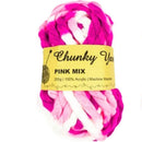 Malli Knitting Malli Knitting 200g Super Chunky Yarn Pink Mix