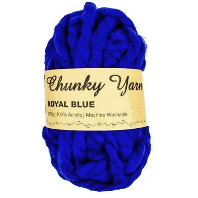 Malli Knitting Malli Knitting 200g Super Chunky Yarn Royal Blue