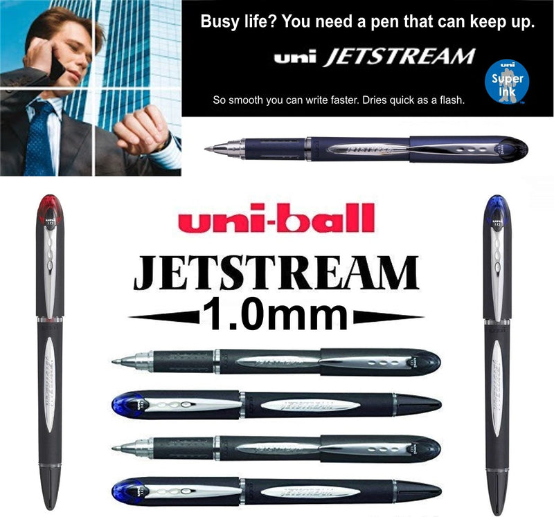 Uni-Ball Uni-Ball Uni Jetstream Roller Ball Gel Pen 1.0mm