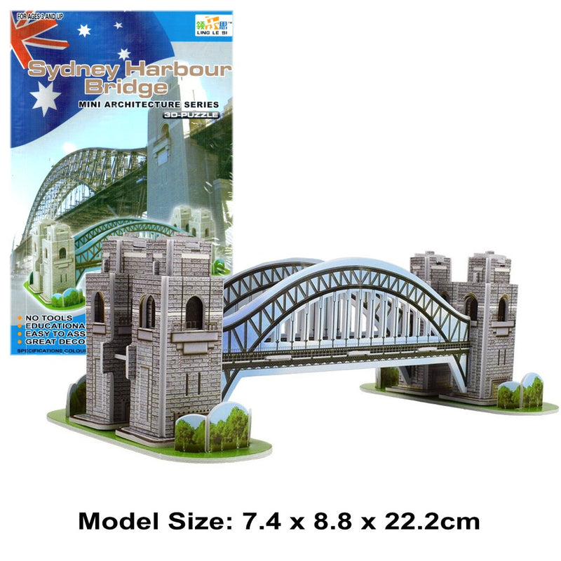 Sydney Harbour Bridge 3D Puzzle Model Building Kit