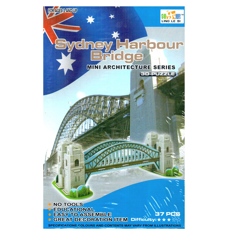 Sydney Harbour Bridge 3D Puzzle Model Building Kit