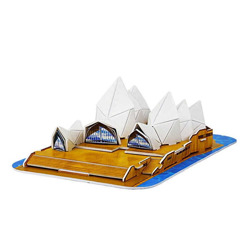 Sydney Opera House 30pcs 3D Puzzle Model Building Kit