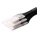 Sinoart Sinoart White Taklon Flat Wash Paint Brush Set - 3 Sizes