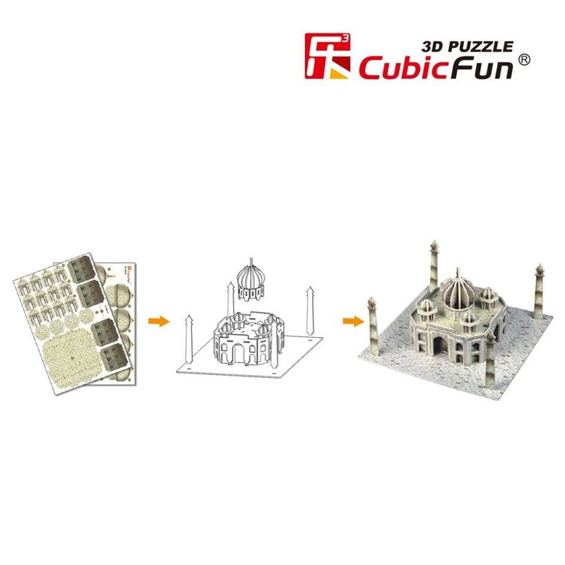 Cubic Fun Taj Mahal 39pcs 3D Puzzle Model Building Kit