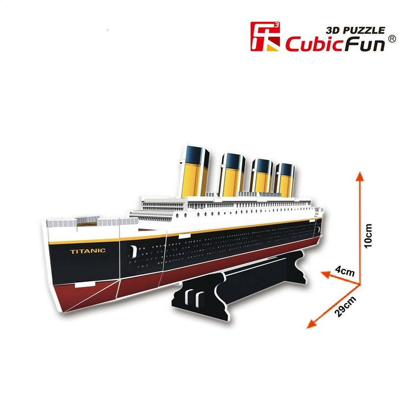 Cubic Fun Cubic Fun 3D Model Building Kit - Titanic Steamship