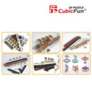 Cubic Fun Cubic Fun 3D Model Building Kit - Titanic Steamship