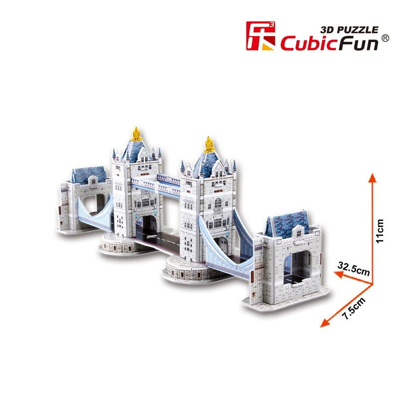 Cubic Fun Tower Bridge 32pcs 3D Puzzle Model Building Kit