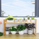 Unho Extra Wide 2 Tier Desktop Storage Shelves Organiser