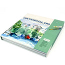 SpiceBox Art & Craft Painting Kit - Watercolor Book, Paper & Paints - The Easy Way