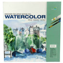 SpiceBox Art & Craft Painting Kit - Watercolor Book, Paper & Paints - The Easy Way