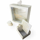 Landmark Wedding Guest Book Drop Box + 80 Heart Cards