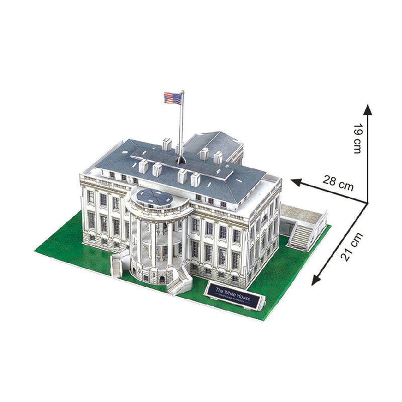 Cubic Fun The White House 64pcs 3D Puzzle Model Building Kit