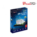 Cubic Fun Cubic Fun 3D Led Model Building Kit - The White House