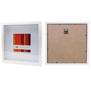 Unigift Unigift White Deep Shadow Box Photo Picture Frame 40x40cm