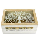 Kraft Collection Memories Tree of Life Storage Box 24x16cm