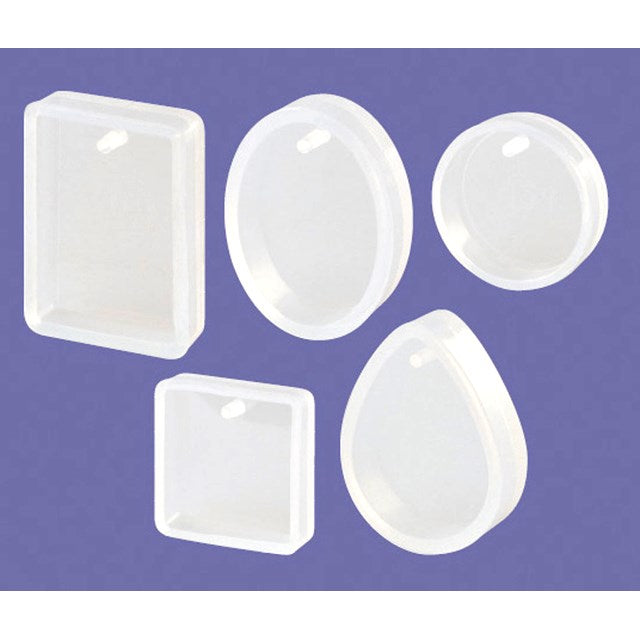 Zart Zart Silicone Moulds 5pk for Resin & Clay